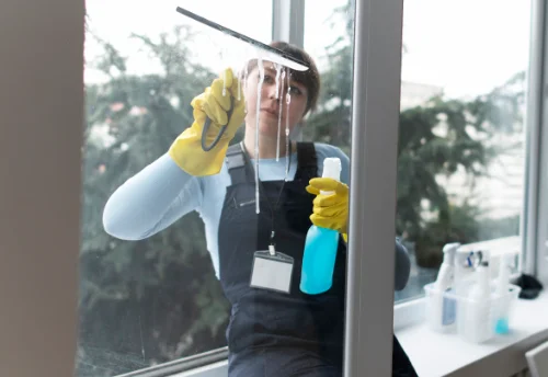 Nettoyage de vitres intérieures et extérieures à Marolles-les-Braults